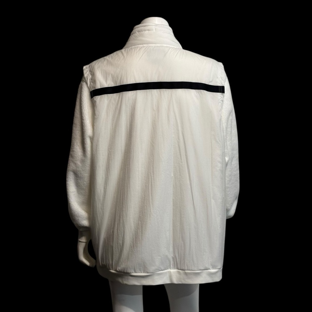 RARE VTG NIKE Jordan Flight White Jacket /Vest Windbreaker Size 3XL - Picture 7 of 9